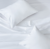 Organic Cotton Sateen Sheet Sets For Standard and Oversized Beds