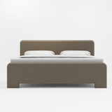 Texas King (98" width x 80" length) Atlas Upholstered Bed Frame