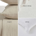 Alaskan King Bamboo Linen Blend Duvet Cover Set (Alaskan King Bed 108x108