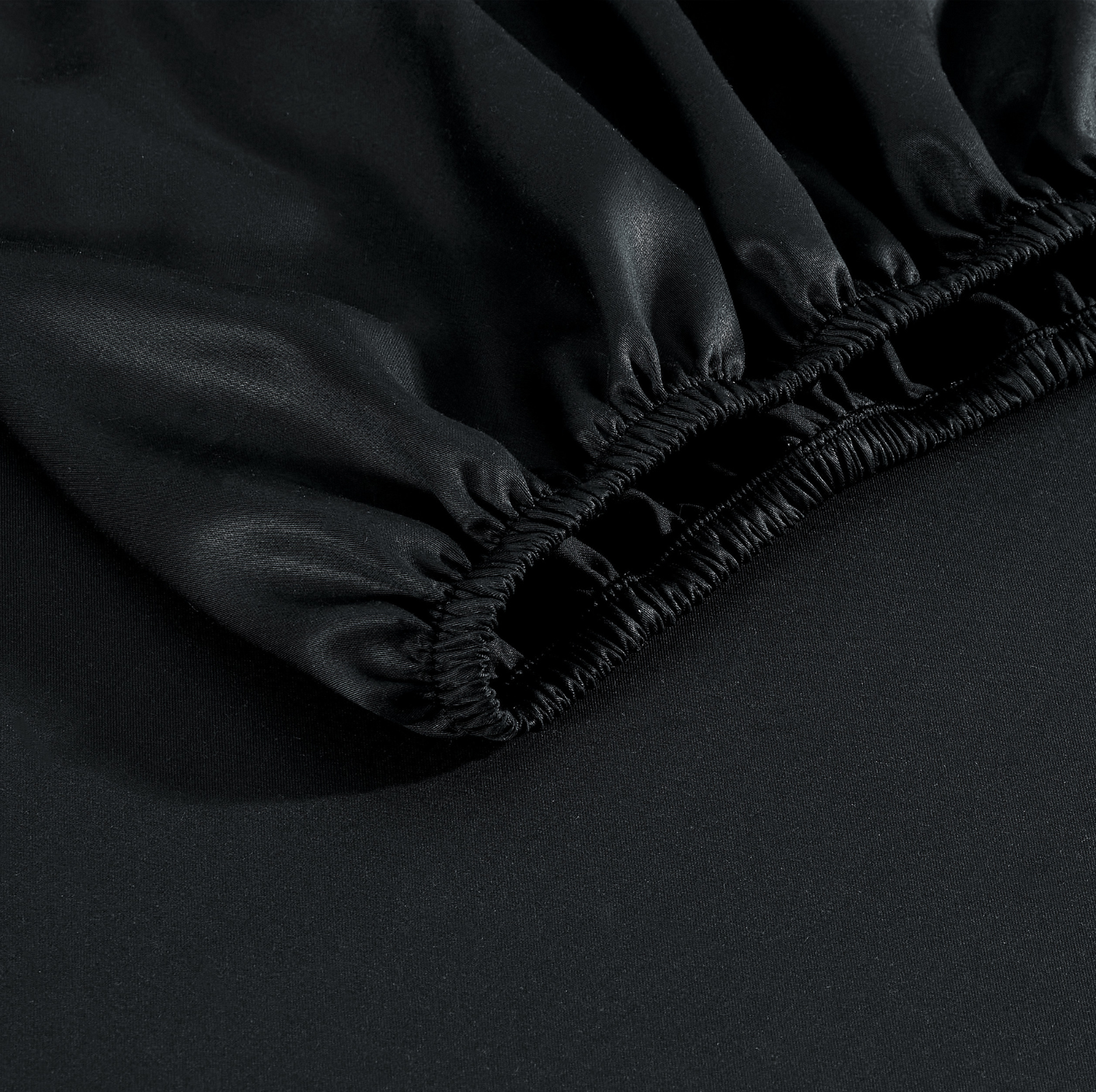 Florida King Alaskan King Short Length 108x80 Black Bamboo Sheet Set