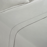 Texas King (80" width x 98" length) Fine Linens Belle Cotton Sateen Sheet Set