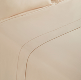 Texas King (80" width x 98" length) Fine Linens Belle Cotton Sateen Sheet Set