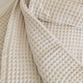 Turkish Cotton Waffle Blanket For All Standard and Oversized Beds