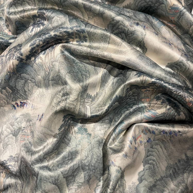 Decorative Satin Bed Throw OCOCHI