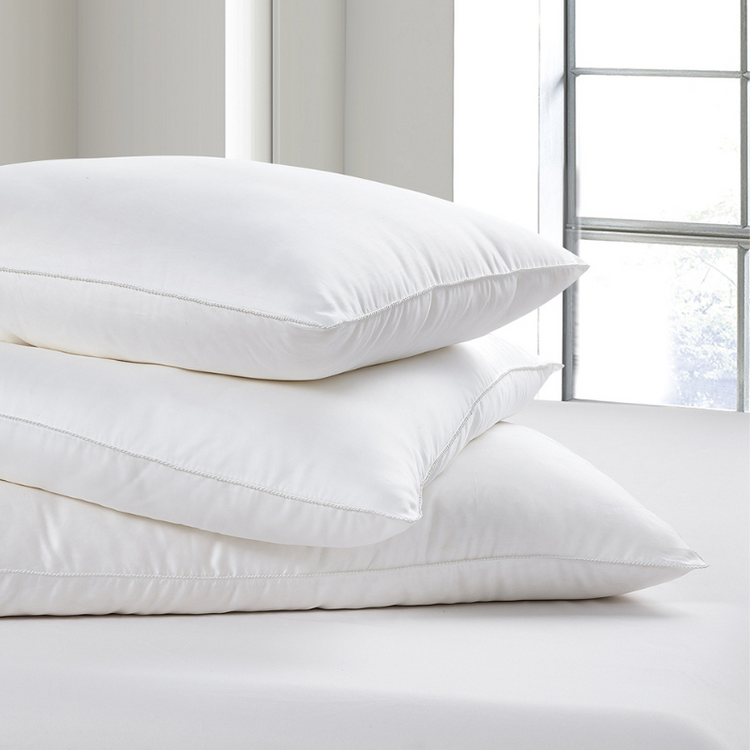 Oversized white pillows for bed hotsell