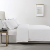 Alaskan King (9x9ft / 108x108") Bamboo Linen Blend Duvet Cover Set