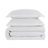 Alaskan King 7ft Length (108x84") Bamboo Linen Blend Duvet Cover Set