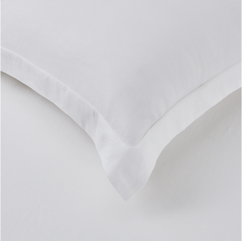 Alaskan King 7ft Length (108x84") Bamboo Linen Blend Duvet Cover Set