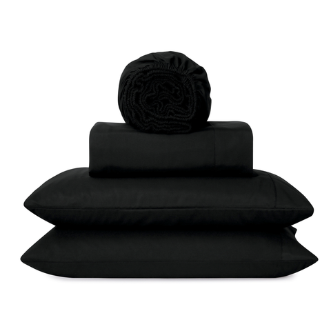 Oversized Signature Brushed Microfiber Sheet Set