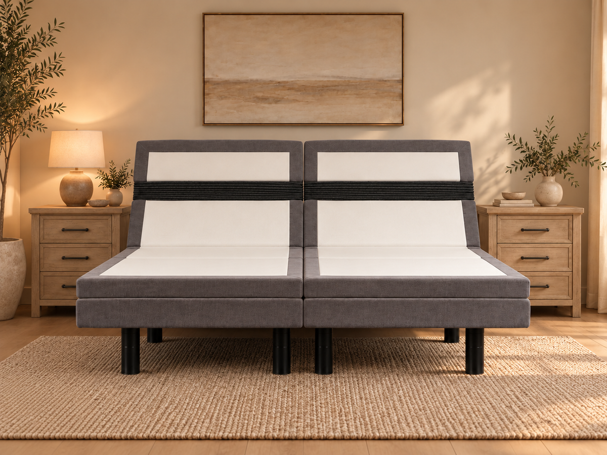 OCOCHI oversized split adjustable bed bases, additional product view.