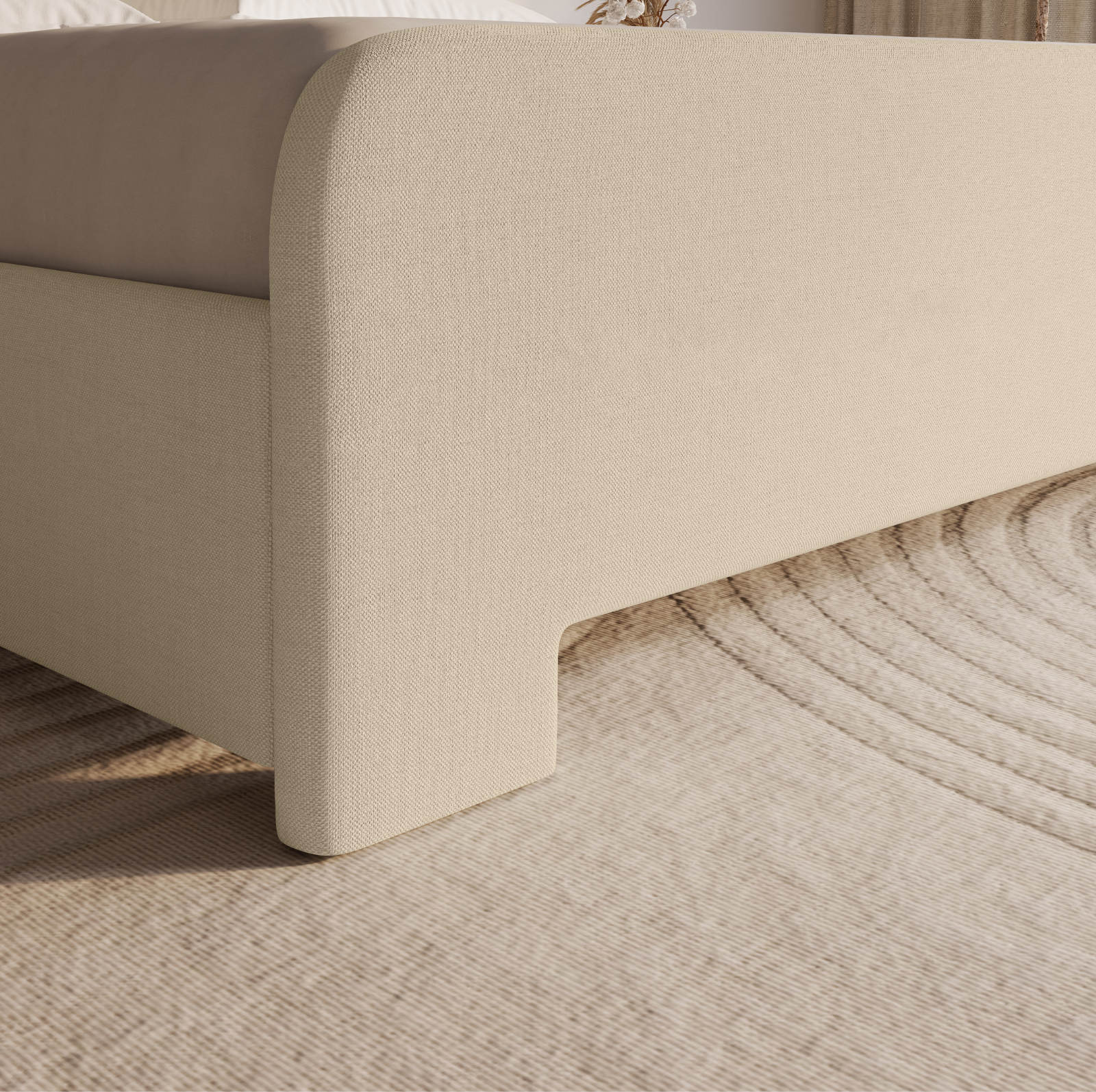 Wyoming King Atlas Upholstered Bed Frame