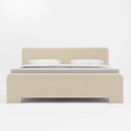 White Upholstered Bed Frame