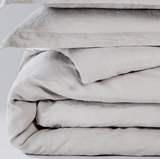 Wyoming King Stone Washed Linen Duvet Cover Set