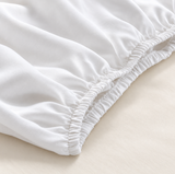 Twin XL + King Pushed Together (Bed Size 114"x80") Organic Cotton Fitted Sheet