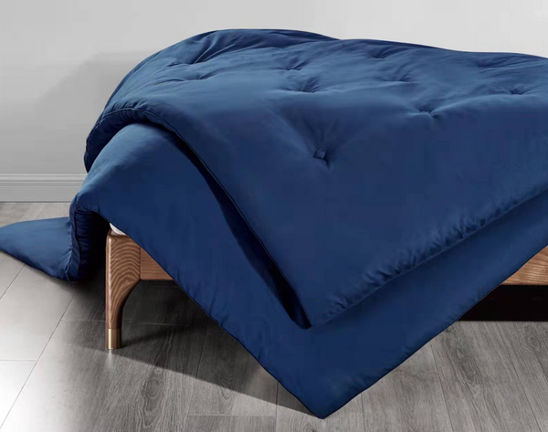 Two Full Beds Pushed Together (108" width x 75" length bed) Down Alternative Comforter